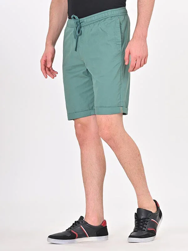 Men's Solid Cotton Shorts - Image 10