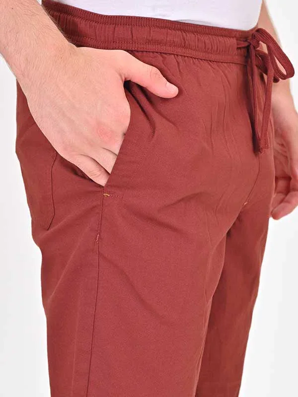 Men's Solid Cotton Shorts - Image 15