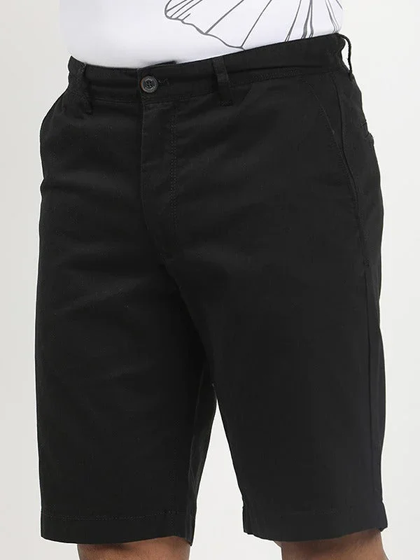 Men's Solid Cotton Shorts - Image 13