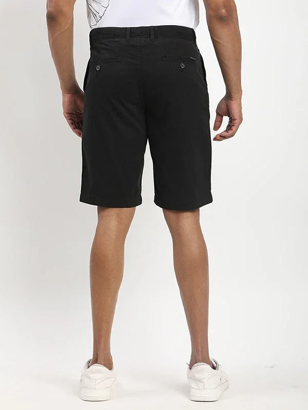 Men's Solid Cotton Shorts - Image 15