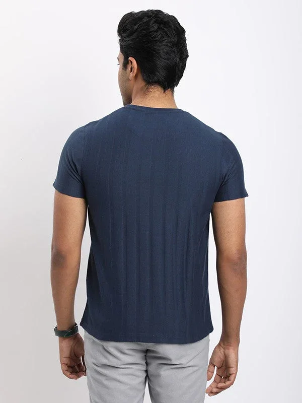 Men's Solid Crew Neck T-Shirt - Image 9
