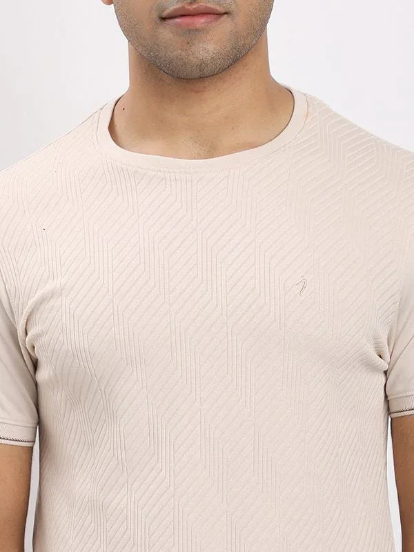 Men's Solid Crew Neck T-Shirt - Image 3