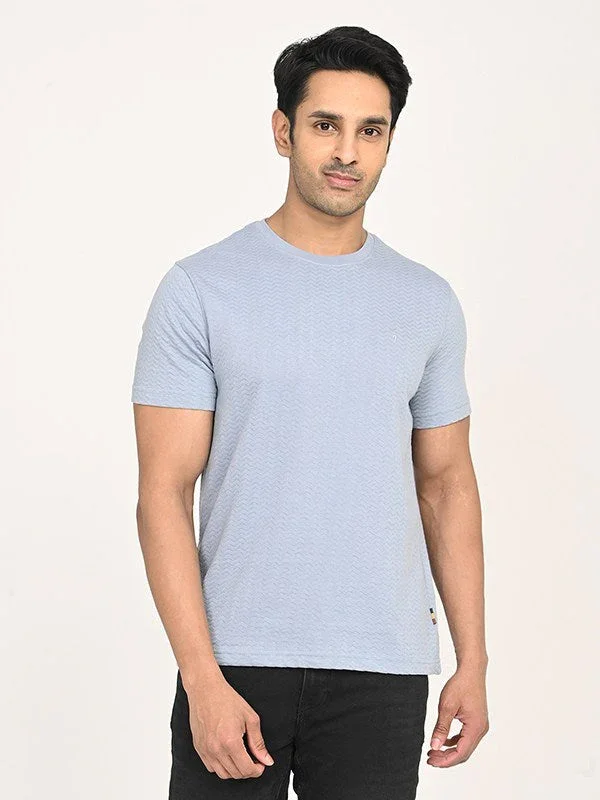 Men's Solid Crew Neck T-Shirt