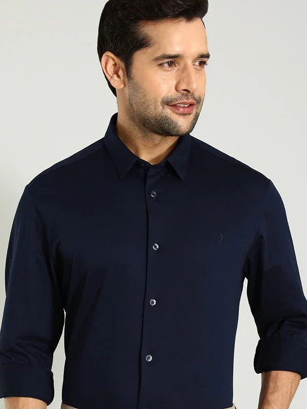 Men's Solid Full Sleeves Cotton Shirt - Image 5
