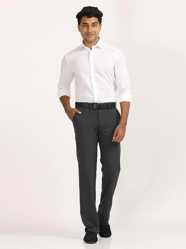 Men's Solid Full Sleeves Cotton Shirt - Image 3