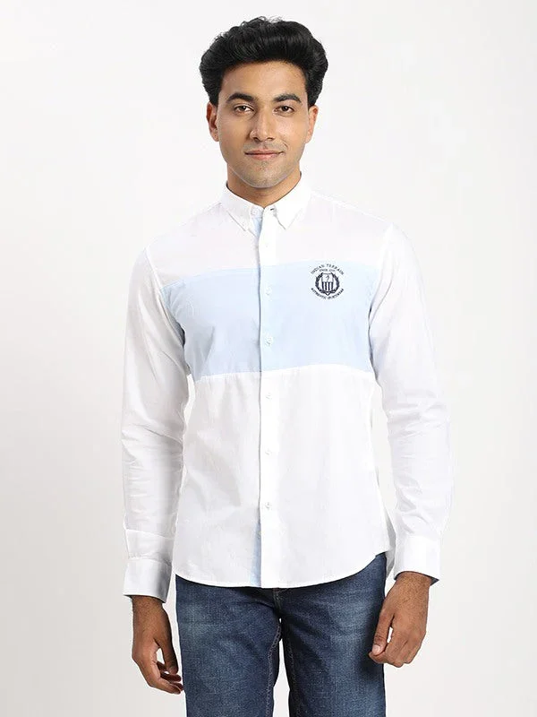 Men's Solid Full Sleeves Cotton Shirt
