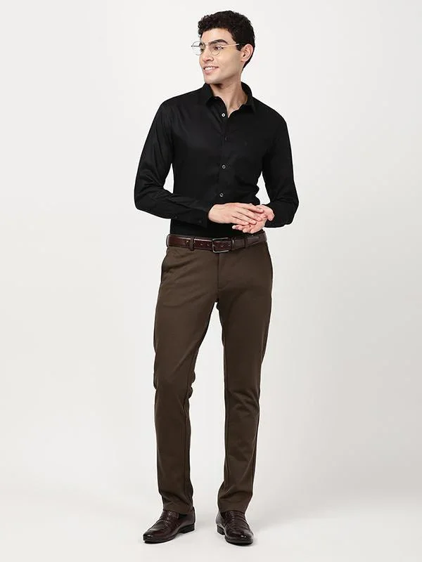 Men's Solid Full Sleeves Cotton Shirt - Image 4