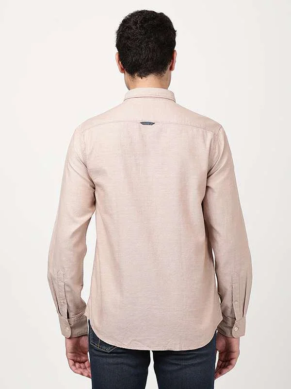 Men's Solid Full Sleeves Cotton Shirt - Image 10