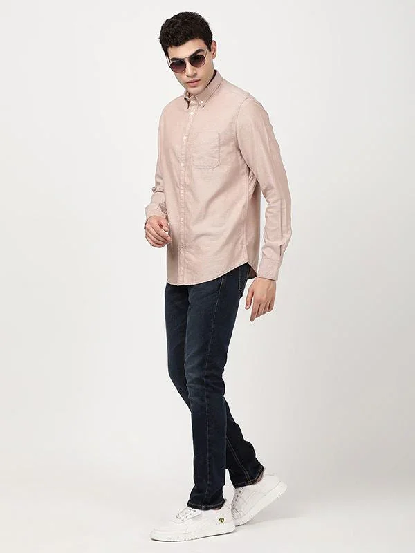 Men's Solid Full Sleeves Cotton Shirt - Image 9