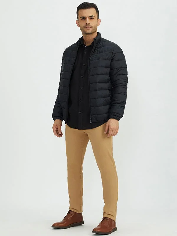 Men's Solid Full Sleeves Linen Shirt - Image 8