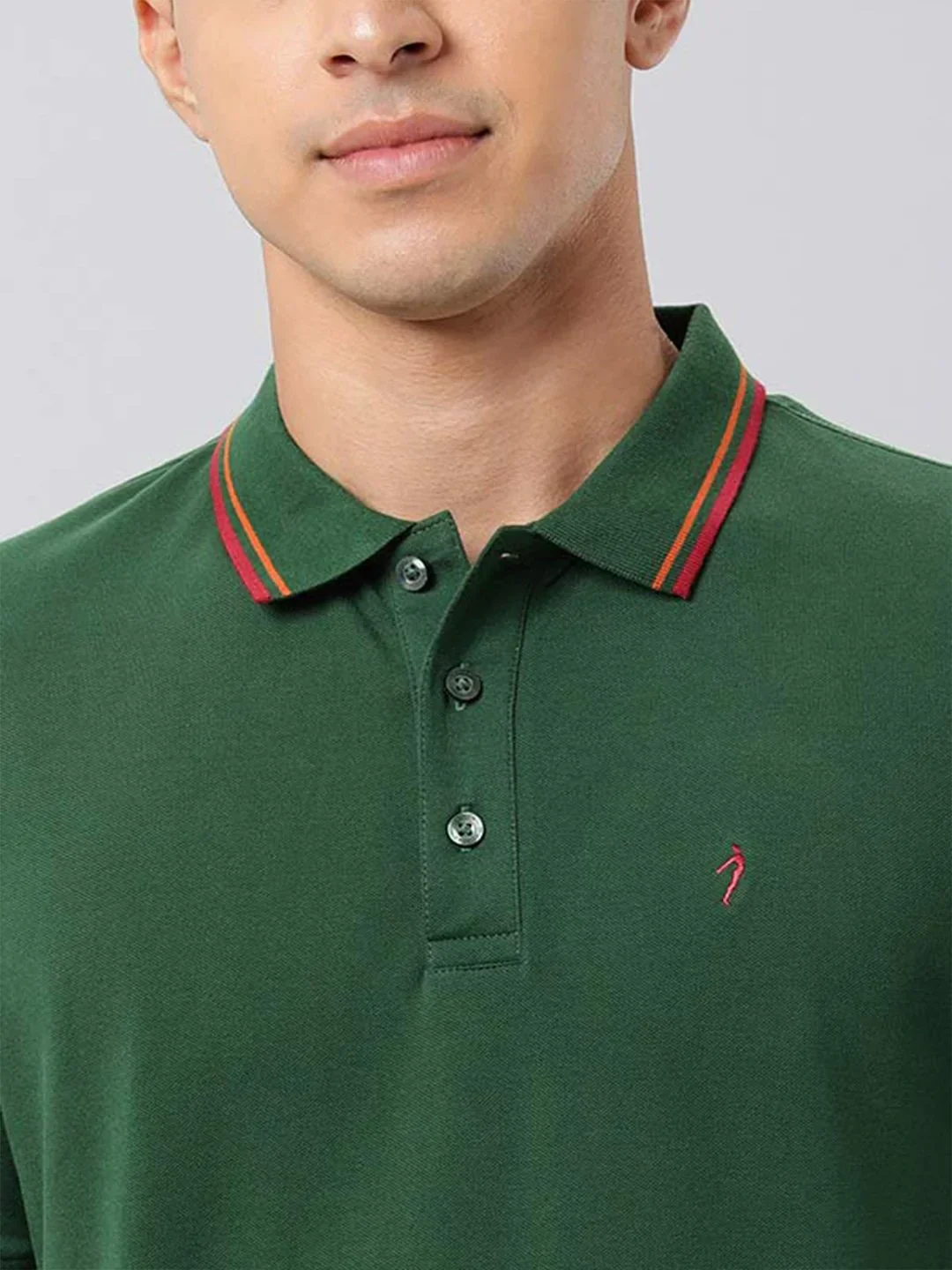 Men's Solid Polo T-Shirt - Image 11