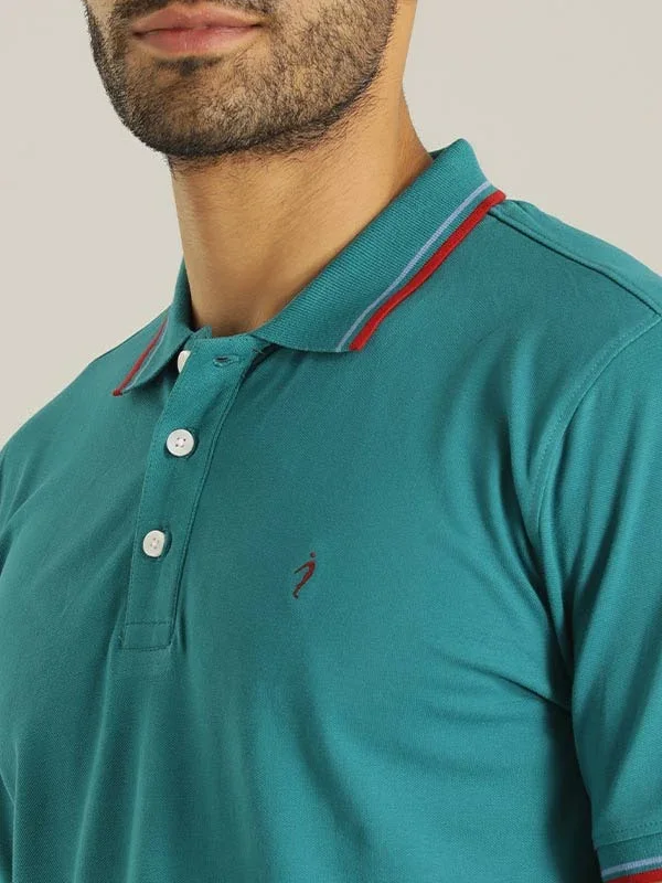 Men's Solid Polo T-Shirt - Image 15