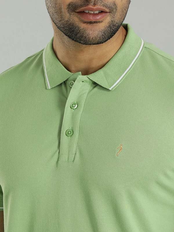 Men's Solid Polo T-Shirt - Image 20