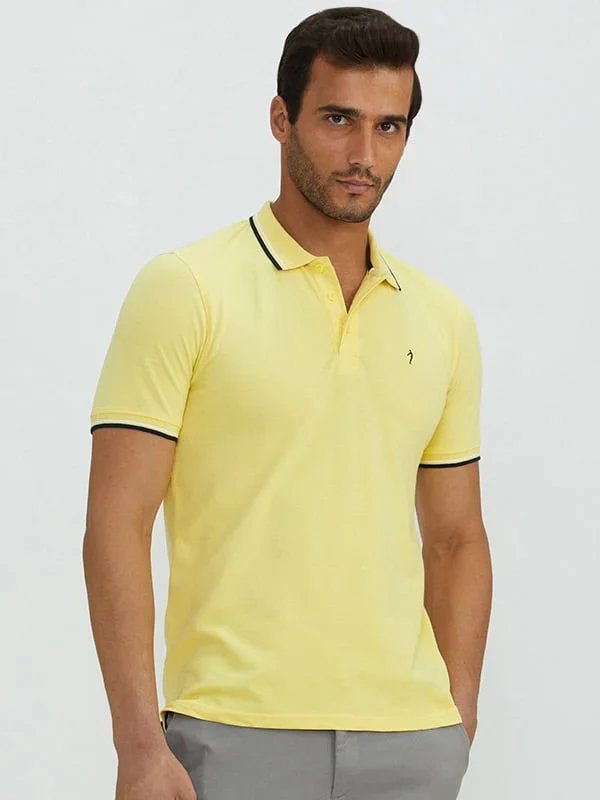 Men's Solid Polo T-Shirt - Image 22