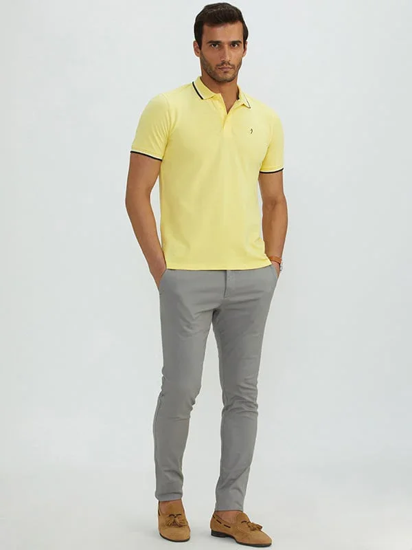 Men's Solid Polo T-Shirt - Image 24