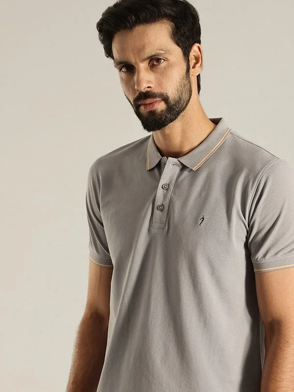 Men's Solid Polo T-Shirt - Image 25