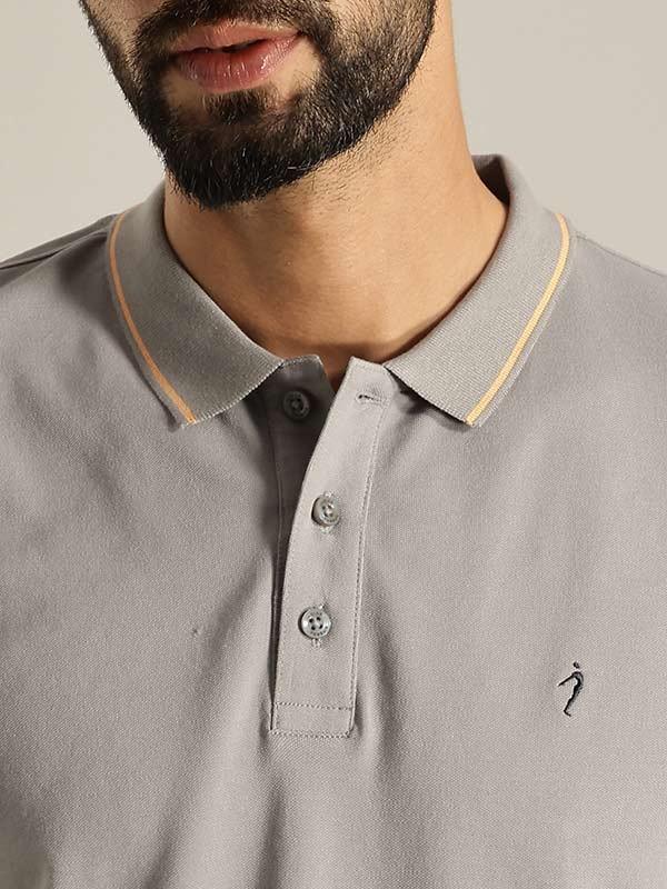 Men's Solid Polo T-Shirt - Image 27