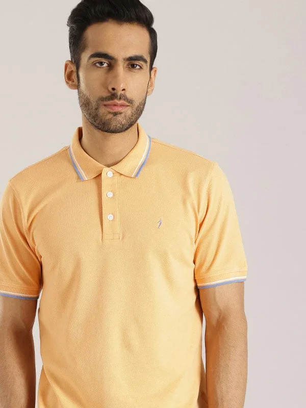 Men's Solid Polo T-Shirt - Image 29