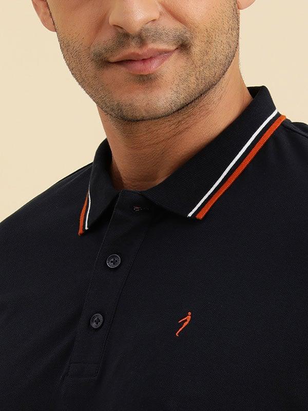 Men's Solid Polo T-Shirt - Image 39
