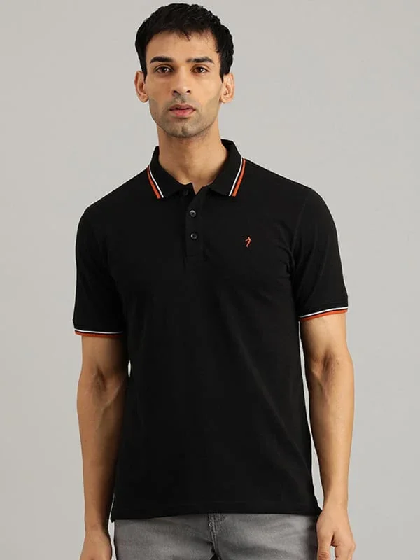 Men's Solid Polo T-Shirt - Image 6