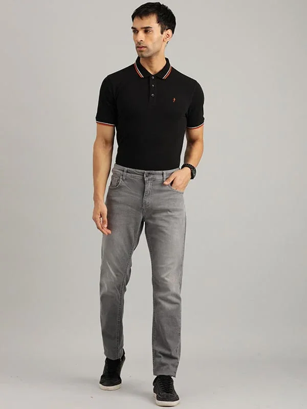 Men's Solid Polo T-Shirt - Image 8
