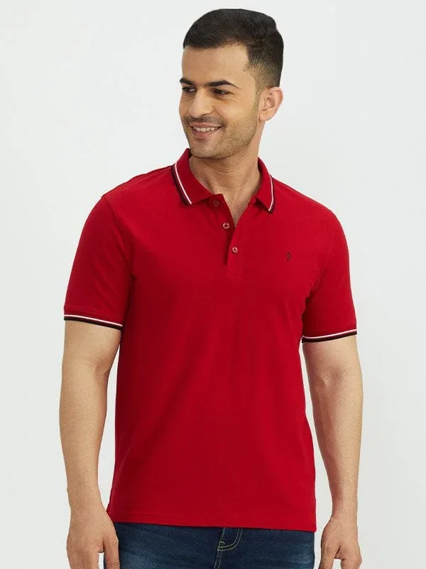 Men's Solid Polo T-Shirt - Image 10