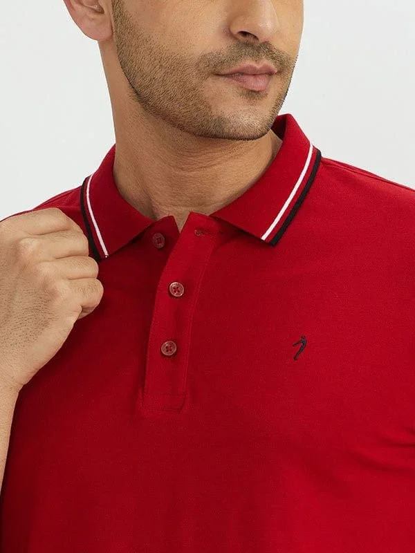 Men's Solid Polo T-Shirt - Image 11