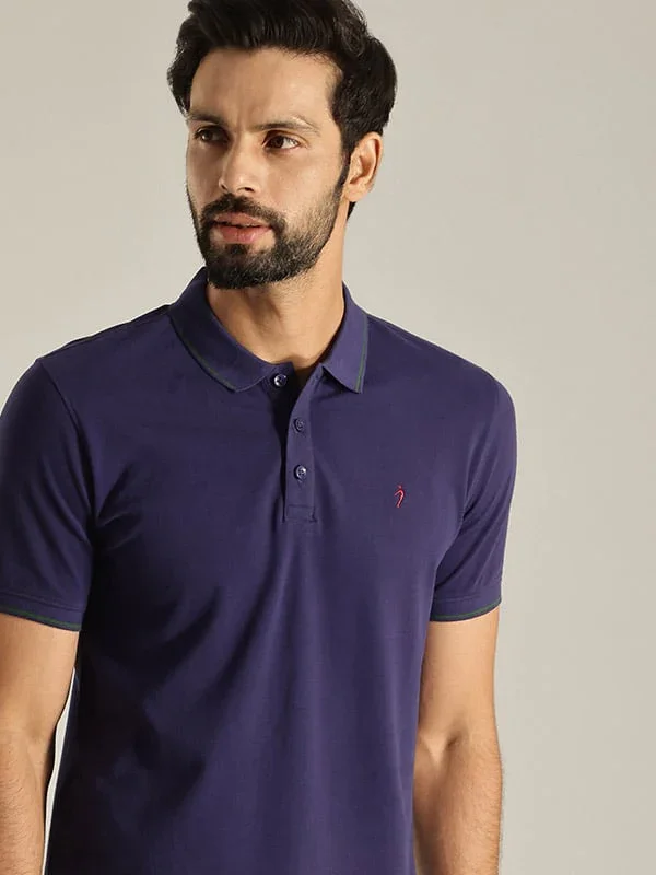 Men's Solid Polo T-Shirt - Image 13