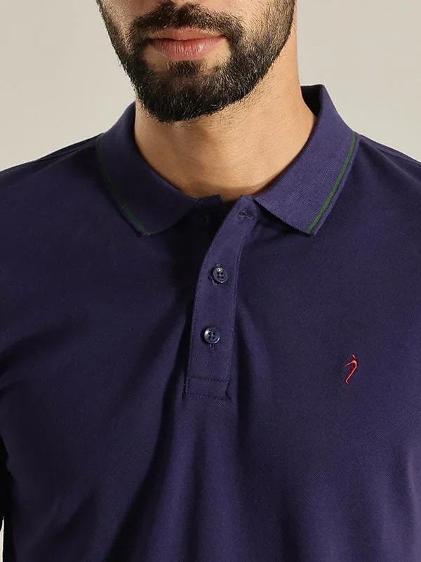 Men's Solid Polo T-Shirt - Image 15