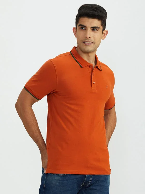 Men's Solid Polo T-Shirt - Image 18