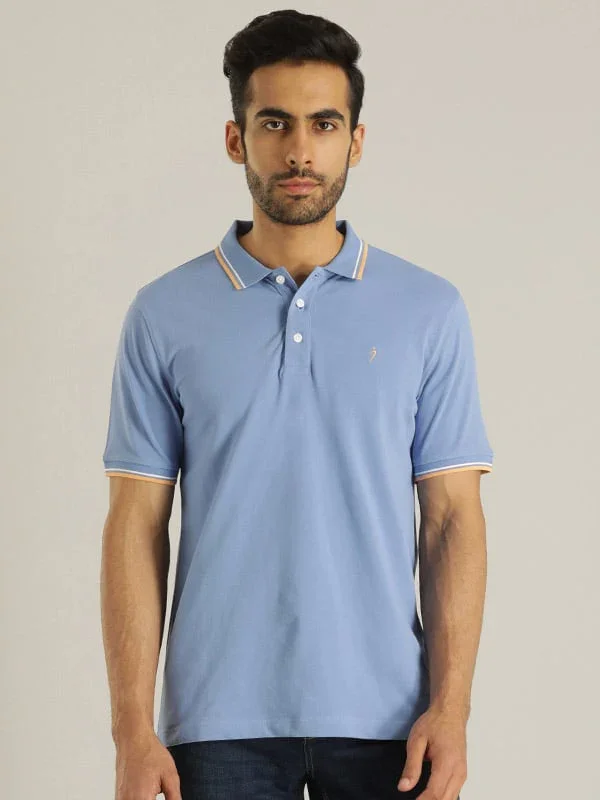 Men's Solid Polo T-Shirt - Image 22