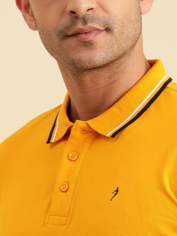 Men's Solid Polo T-Shirt - Image 27