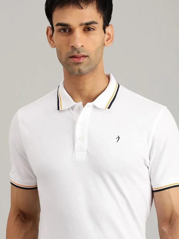 Men's Solid Polo T-Shirt - Image 29