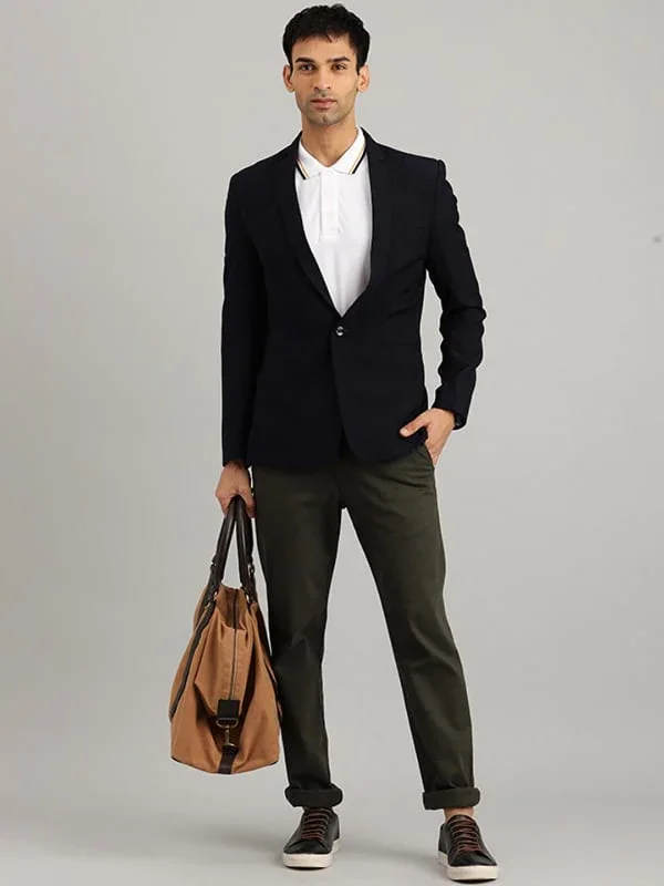 Men's Solid Polo T-Shirt - Image 32