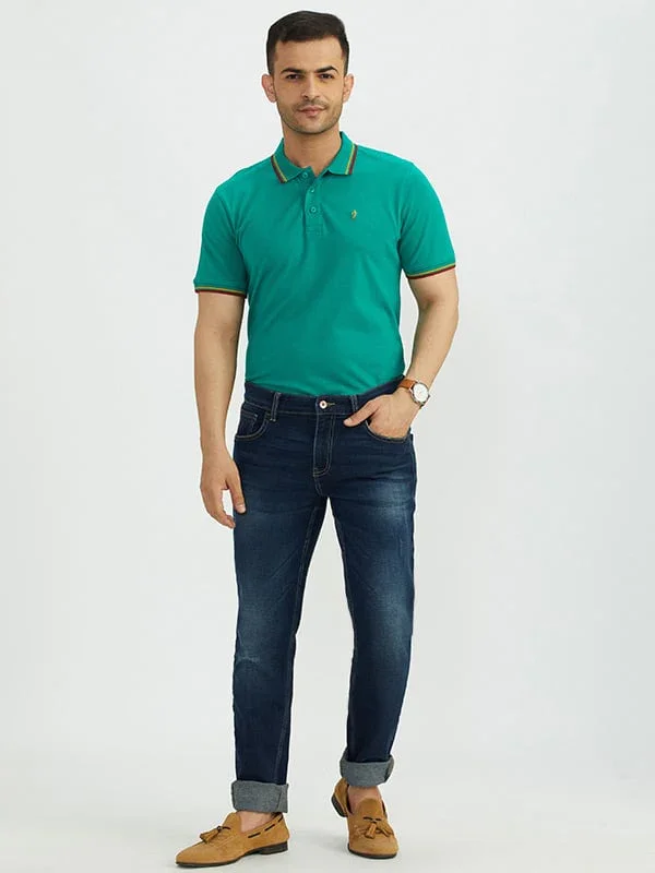 Men's Solid Polo T-Shirt - Image 8