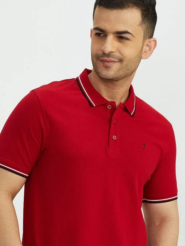 Men's Solid Polo T-Shirt - Image 9
