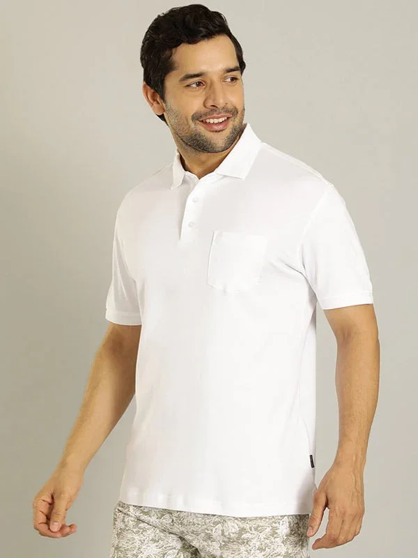 Men's Solid Polo T-Shirt - Image 8