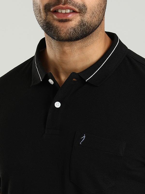 Men's Solid Polo T-Shirt - Image 12