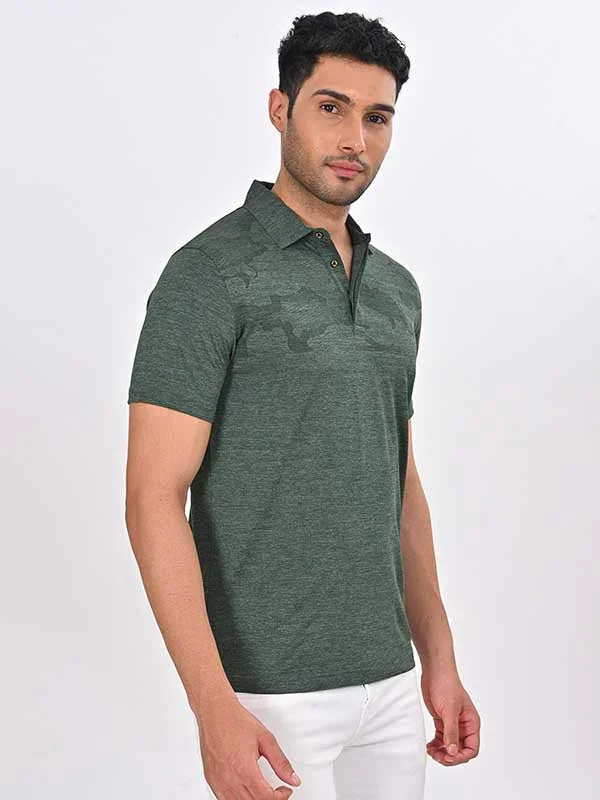 Men's Solid Polo T-Shirt - Image 8