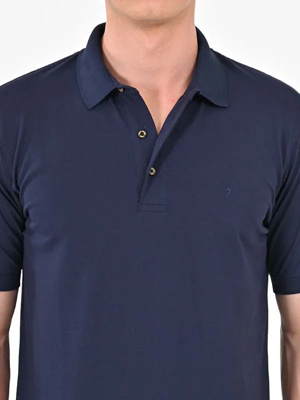 Men's Solid Polo T-Shirt - Image 7