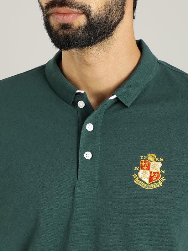 Men's Solid Polo T-Shirt - Image 3