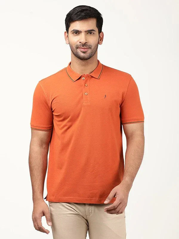 Men's Solid Polo T-Shirt - Image 10
