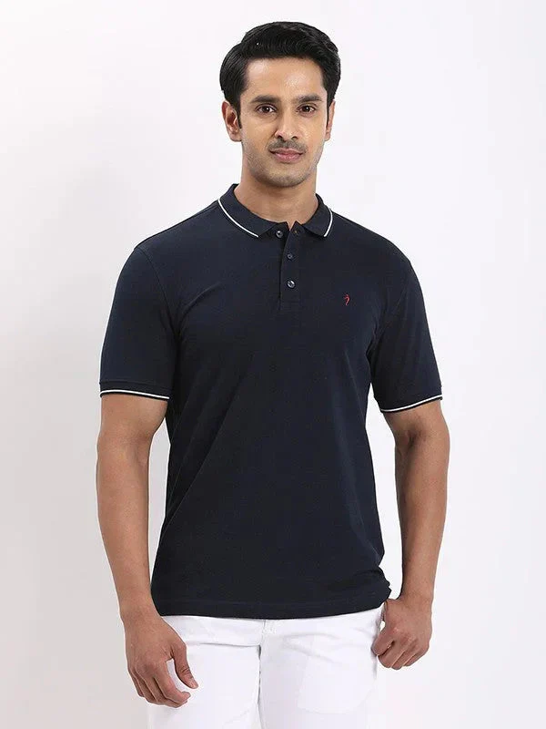 Men's Solid Polo T-Shirt - Image 12