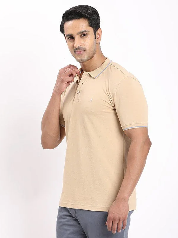 Men's Solid Polo T-Shirt - Image 17