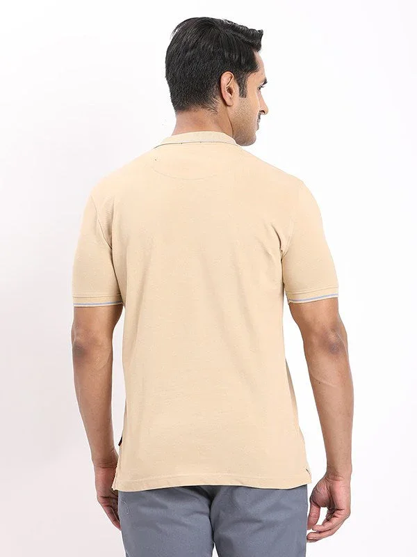 Men's Solid Polo T-Shirt - Image 19