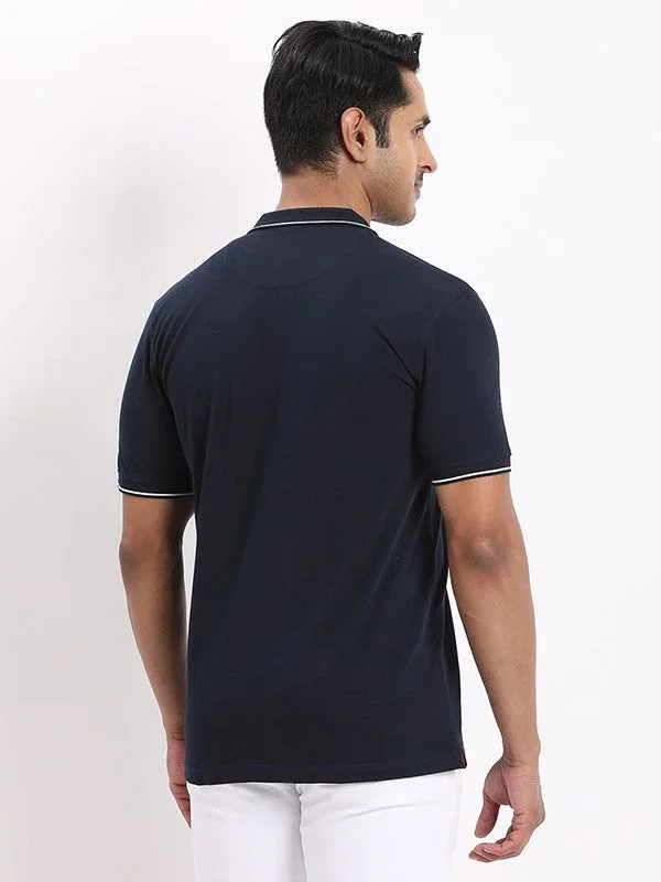 Men's Solid Polo T-Shirt - Image 9
