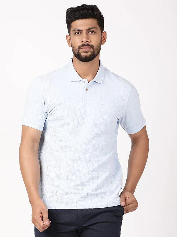 Men's Solid Polo T-Shirt - Image 6