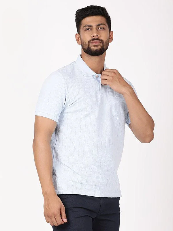 Men's Solid Polo T-Shirt - Image 7