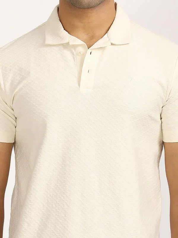 Men's Solid Polo T Shirt - Image 7