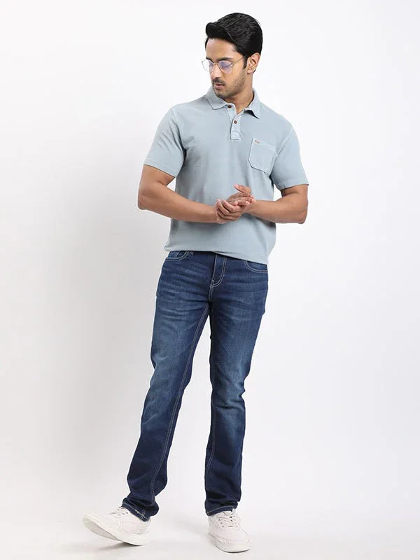 Men's Solid Polo T-Shirt - Image 5